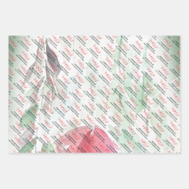Country Village White Christmas Geschenkpapier Set