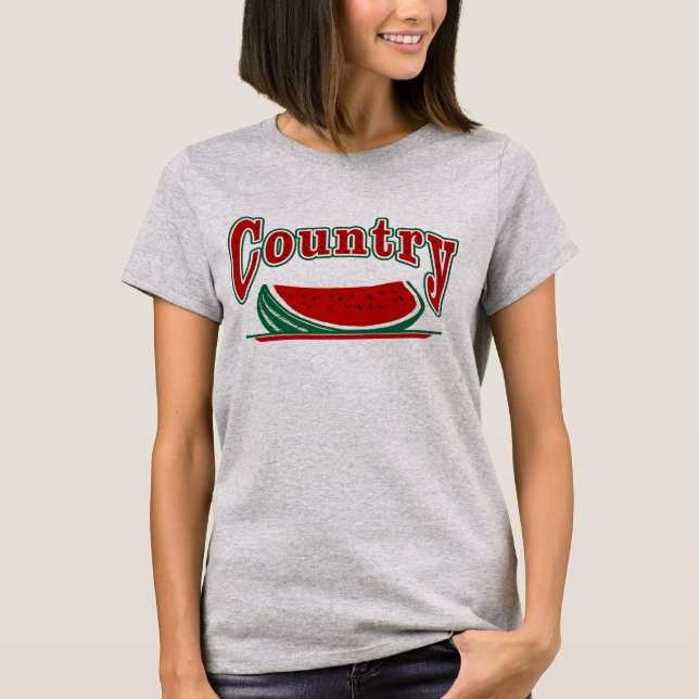 Country Watermelon T - Shirt (Vorderseite)