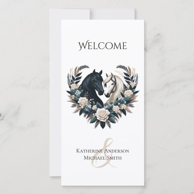 Country Wedding-Horses in Liebe-Wedding (Vorderseite)