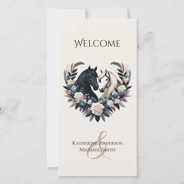 Country Wedding-Horses in Liebe-Wedding (Vorderseite)