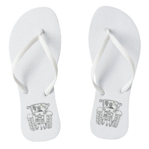 Country Wedding Traktor Drehe Flohschuhe Flip Flops