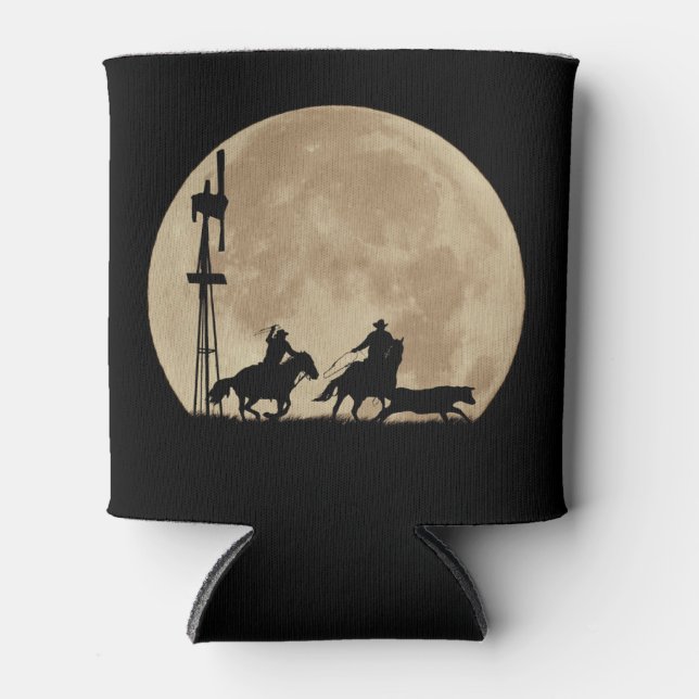 Country Western Cowboy Cosy Cup Dosenkühler (Vorderseite)