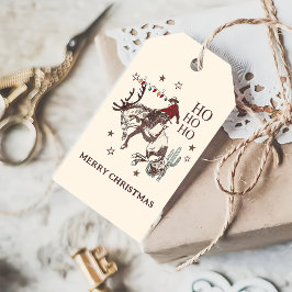 Country Western Cowboy Horse Weihnachtsgeschenke T Geschenkanhänger