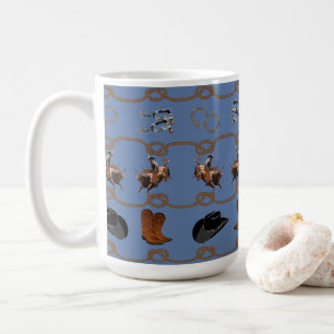 Country Western Cowboy Kaffeetasse