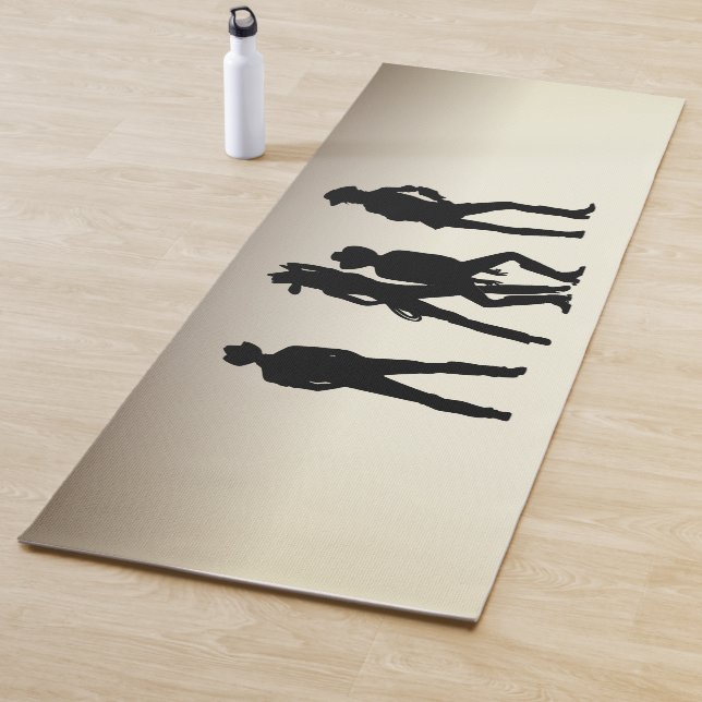 Country Western Fun Yogamatte (Beispiel)