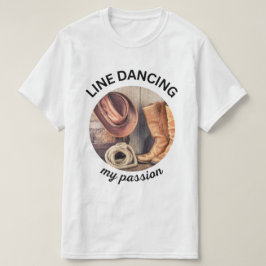 Country Western Line Tanz T - Shirt