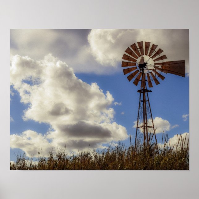 Country Windmill Country Poster (Vorne)