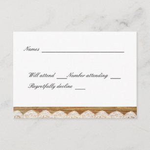 Country Wood Sunflower UAwg RSVP Karte
