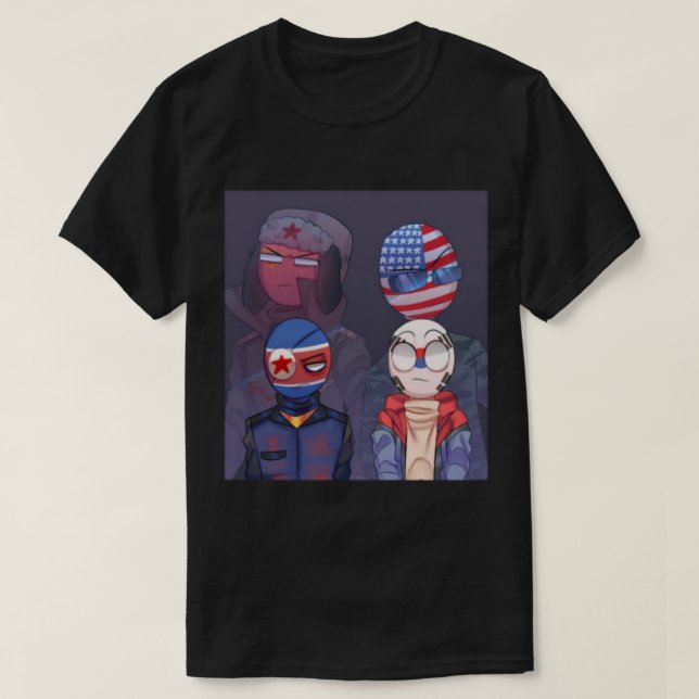 countryhumans  (1) T-Shirt (Design vorne)