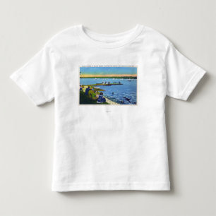 Countryklub-Ansicht von SegelbootRegatta # 2 Kleinkind T-shirt