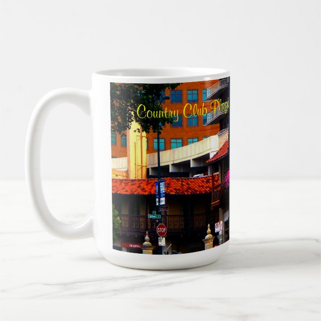 Countryklub-Piazza KCMO Kaffeetasse (Links)
