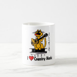 Countrymusik der Liebe I durch Kountry Kat Kaffeetasse