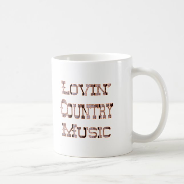 Countrymusik Kaffeetasse (Rechts)