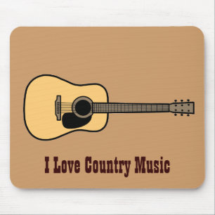 Countrymusik Mousepad