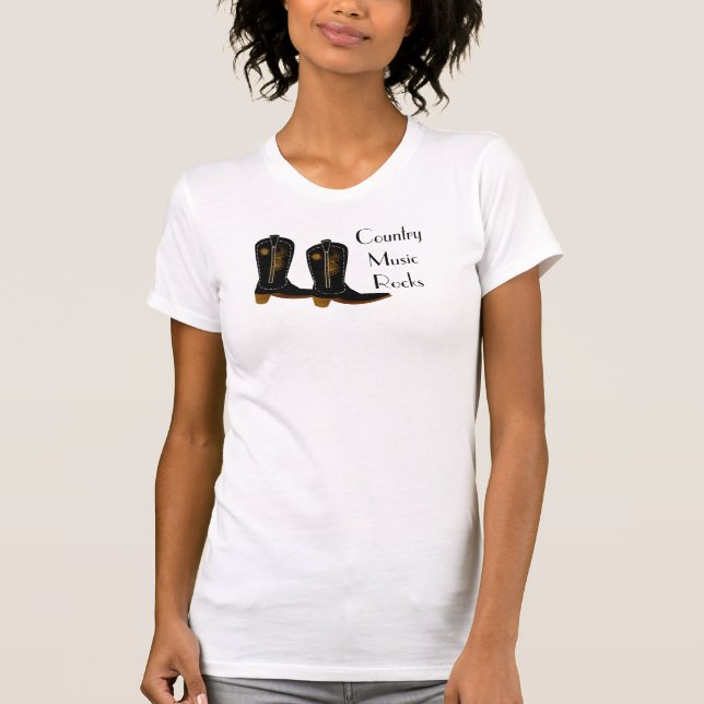 Countrymusik schaukelt das T-Shirt (Vorderseite)