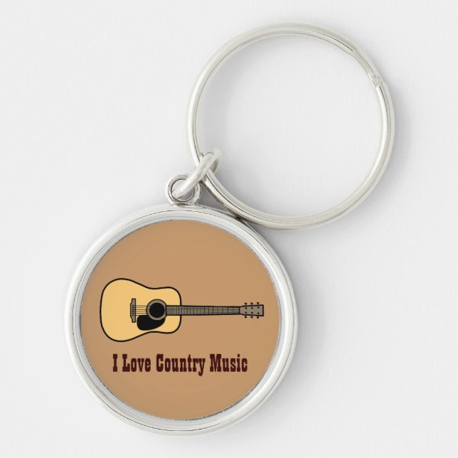Countrymusik Schlüsselanhänger (Vorne)
