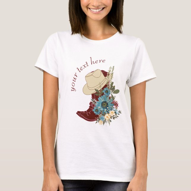 Countrymusik T-Shirt (Vorderseite)