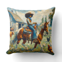 Countryside Cowgirl Chic Kissen - Eine Touch Weste