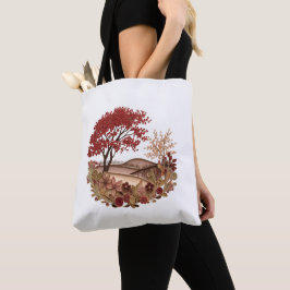 Countryside in the Autumn Quilling effect design Tasche