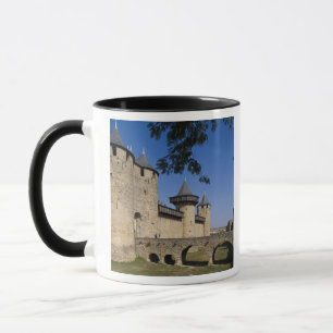 Counts Castle, Carcassonne, Aude, Languedoc, Tasse
