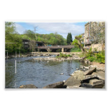 County Bridge und der River Calder, Sowerby Bridge