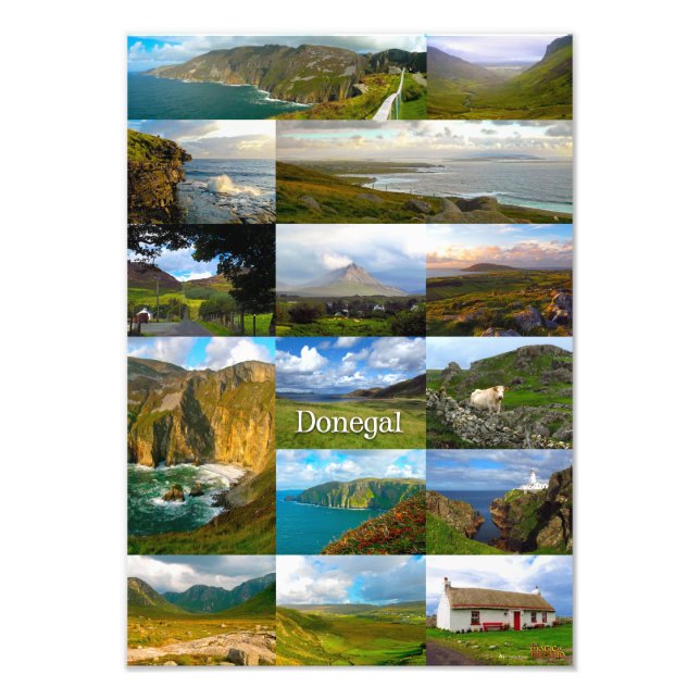 County Donegal, Ireland, Fotodruck (Vorne)