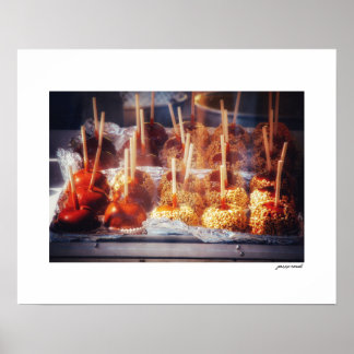 County Fair Karamellapfel Poster Druck