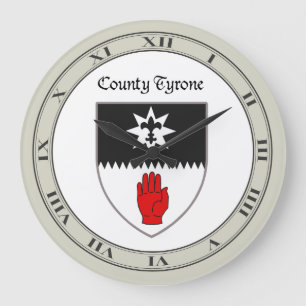 County Tyrone Wall Clock Große Wanduhr