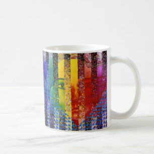 Counundrum I - Regenbogen-Frau Kaffeetasse