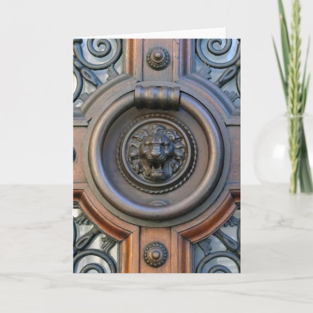 Coup de coup - carte d'écriture sainte de heurtoir (Devant)