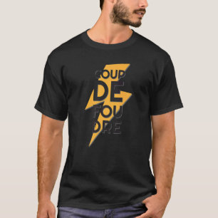 Coup De Foudre Retro Blitzschlag T-Shirt
