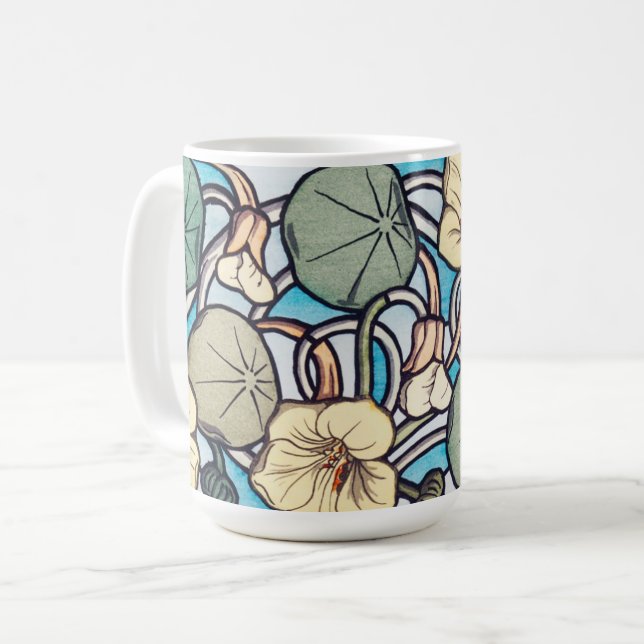 Coupe Artsy Mug de style Vintage (Devant gauche)