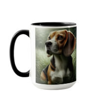 Coupe beagle Splatee de café Mug