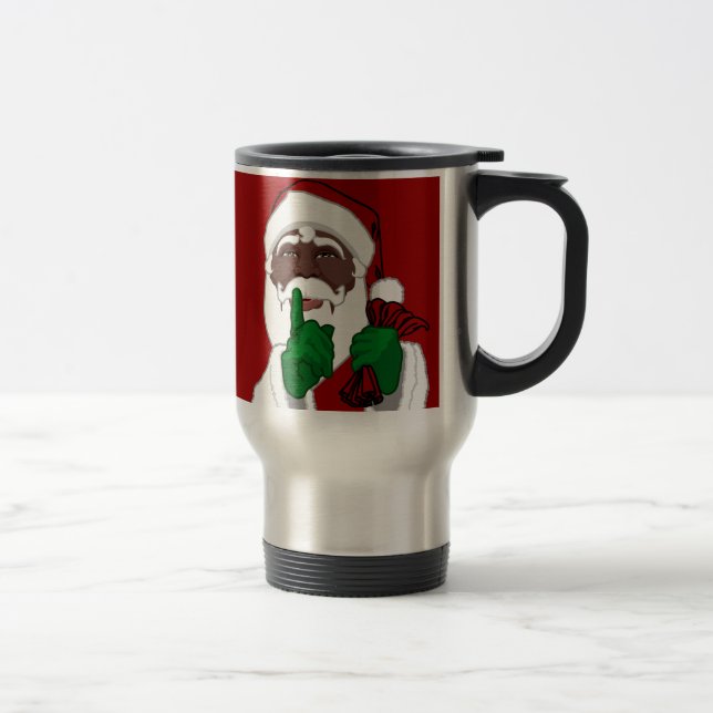 Coupe d'Afrique de Père Noël Travel Mug Coffee Pèr (Droit)