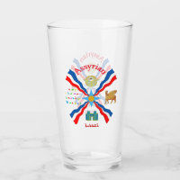 Coupe d'Assyrie de verre