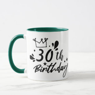 Coupe de café d'âge personnalisé, Joyeuse Mug d'an