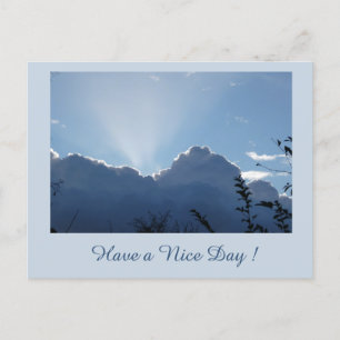 Coupe De Nuages Silverlinants. Ayez une carte post
