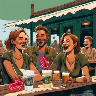 Coupe de verre à la baguette de Frye