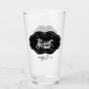 Coupe de verre des guerriers assyriens