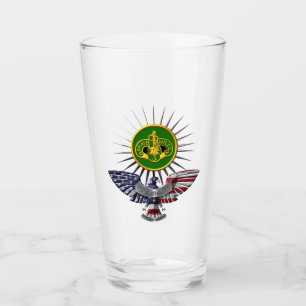 Coupe de verre Eagle sur mesure du 3e régiment bli