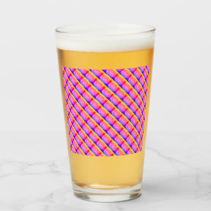 coupe de verre rose comme kaleidoscope art, rose, 