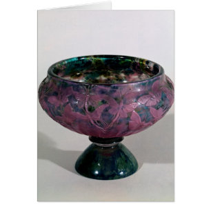 Coupe décorée de papillons et ailes