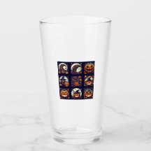 Coupe d'Halloween en verre