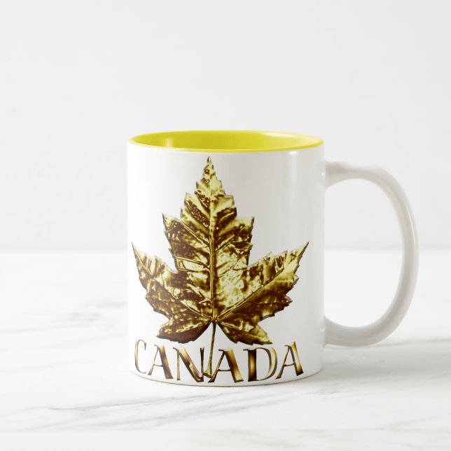 Coupe du Canada de café souvenir Canada Mugs & tas (Droit)