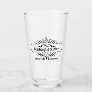 Coupe du verre Logo du cavalier de minuit