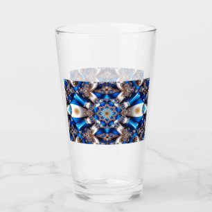 Coupe en verre aux couleurs argentines