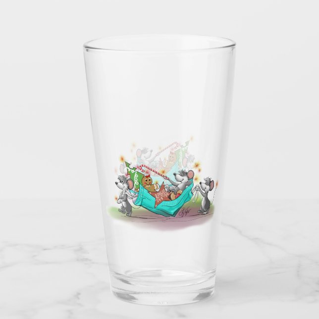 Coupe en verre Heist Cookies de Noël (Devant)