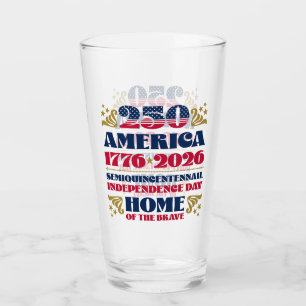 Coupe en verre pour le 250e anniversaire de l'indé