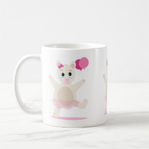 coupé fille ours Mug