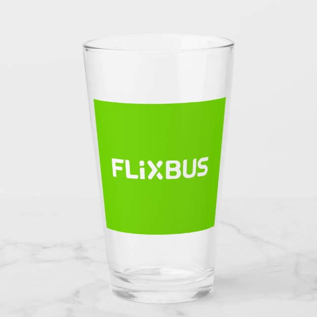 Coupe Flixbus de verre (Devant)
